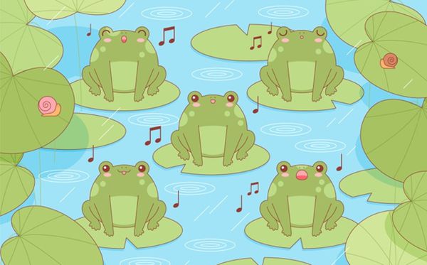 青蛙为什么会呱呱的叫,夏天青蛙为什么叫个不停
